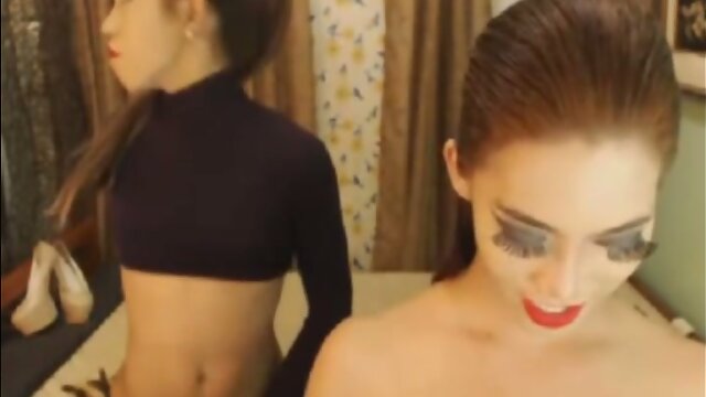 Asian Couple Tease & Please: Sucking Cocks & Anal Fucks Live!