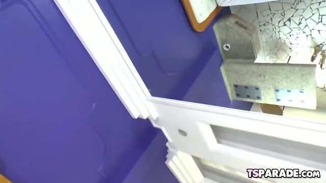 Cute Tgirl Kelly Costa Gets Fucked