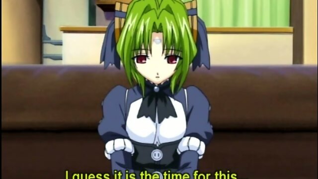 Shemale hentai gets sucking her bigcock