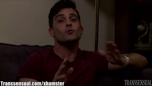 TransSensual Lance Hart Analed by TS Drifter