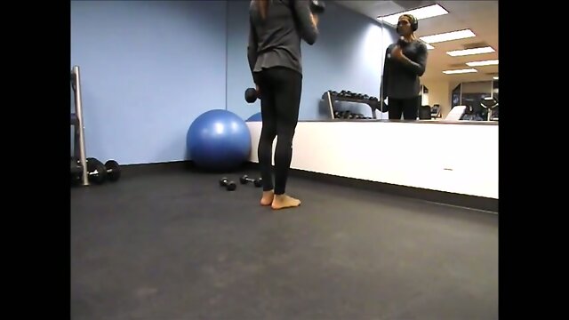Angelica Marie Rios Workout Voyeur Video