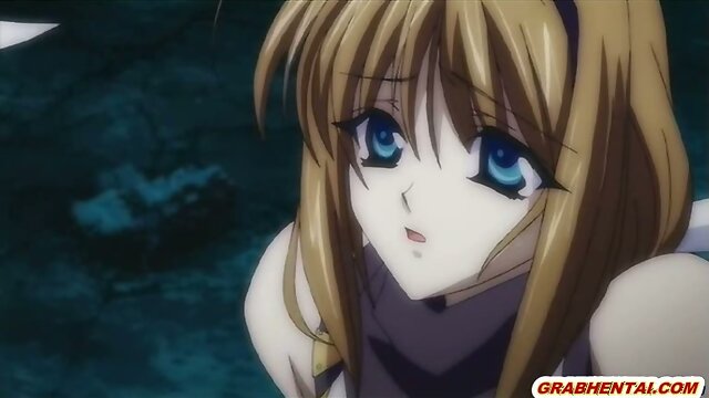 Caught hentai girl in the net and hard fucked by shemale