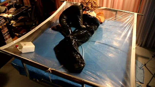 Bound in rubber bag