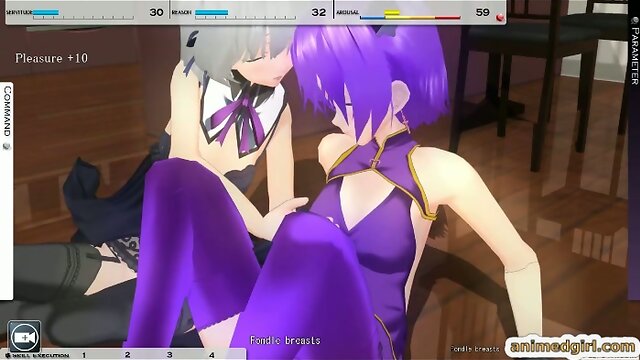 Horny maids futanari