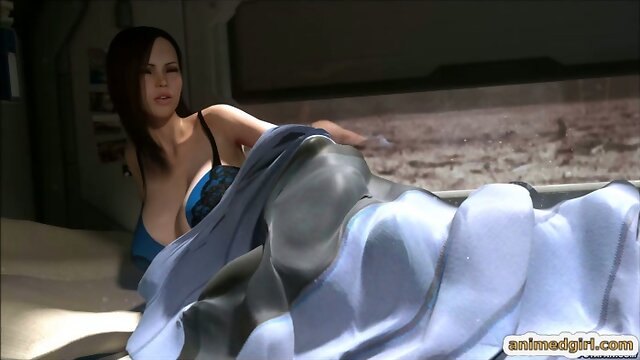 Blue 3D animation shemale bigboobs hard fucked