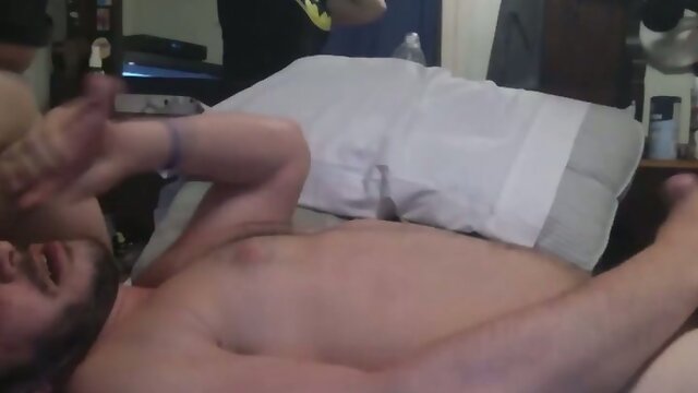 Blonde shemale gets naughty with her boyfriend