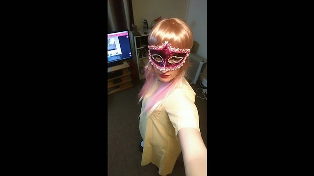 Summer Schoolgirl Teen Tranny Dildo Fuck