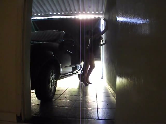 Tgirl Bareback Fucked In Garage