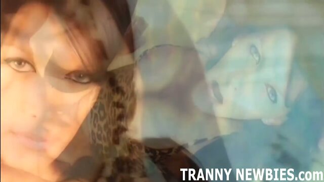 Tranny Maria Belem takes you shemale virginity