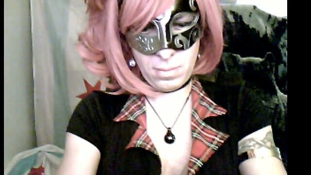 Cam Show Schoolgirl Cross Dresser by Vikkicd16
