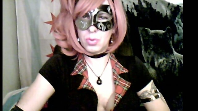 Cam Show Schoolgirl Cross Dresser by Vikkicd16