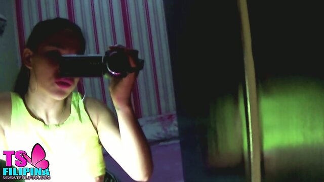 Lovely TS Filipina Gets Hard Fucked Anal Sex & Facial Cumshot - www.TSFilipina.com