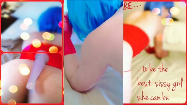 Romantic Evening Fills Femboy`s Heart with Desire