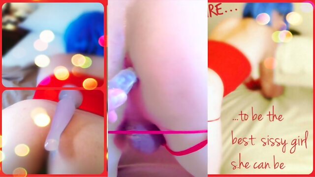 Romantic Evening Fills Femboy`s Heart with Desire