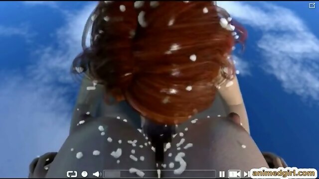 Milky shemales threesome Release 3D animation