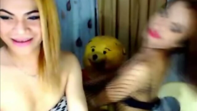 Sexy Trans Eats All the Cum