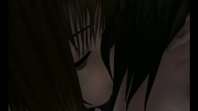 Sexy 3D anime japanese shemale sucking dick