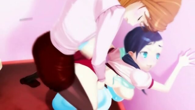 Cutie 3D anime japanese coed shemale hard poking