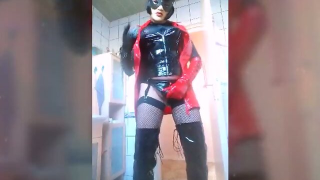 Latex Lust: A Steamy BDSM Play Session