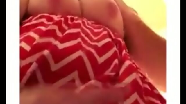 TS Emily Jerks Off & Cums