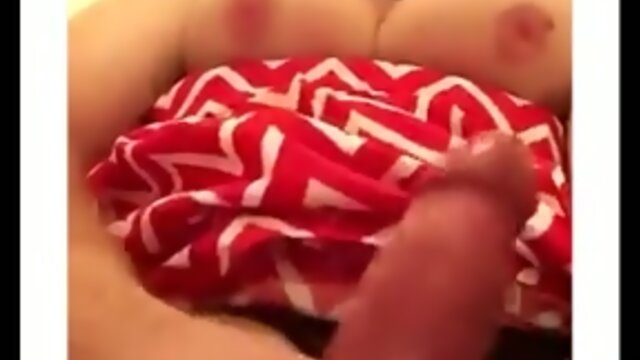 TS Emily Jerks Off & Cums