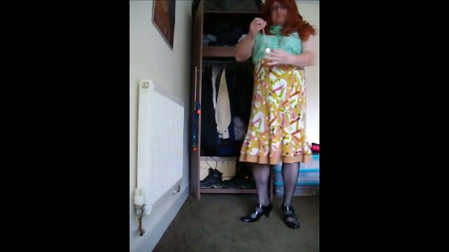 Locking Away My Male Clothing