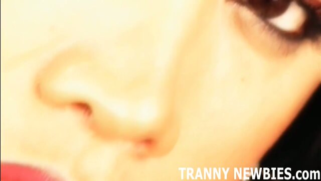 Your hot cock will feel so good in my tight tranny ass