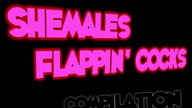 Shemales Flappin' Cocks Compilation