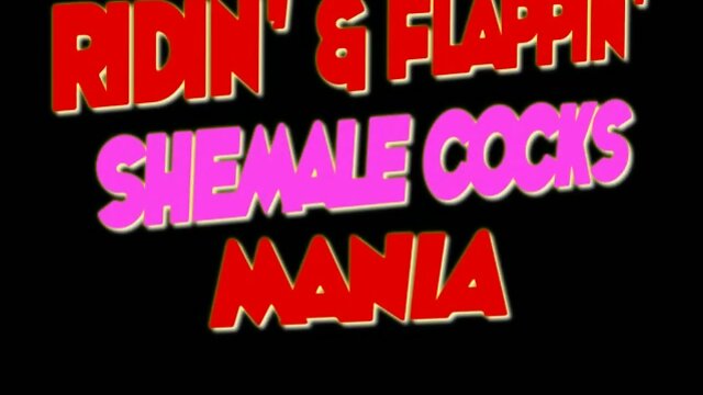 Ridin' & Flappin' Shemale Cocks Mania Compilation
