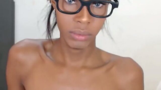 Black TS Queengiselle cum (2016.08.17)