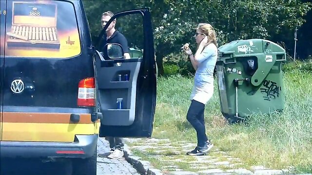 Rubberdoll Monique - rubberwhore hooker on german streets