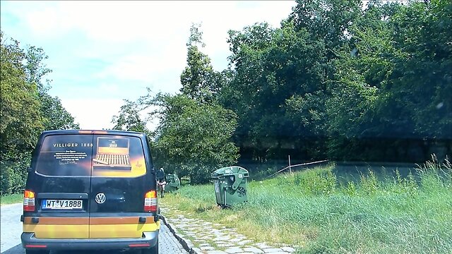 Rubberdoll Monique - rubberwhore hooker on german streets