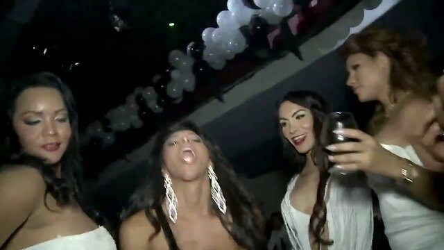 Nipples and Balls on a T-Party