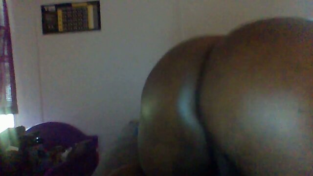 Black Shemale`s Ass Clapping and Tits Playing