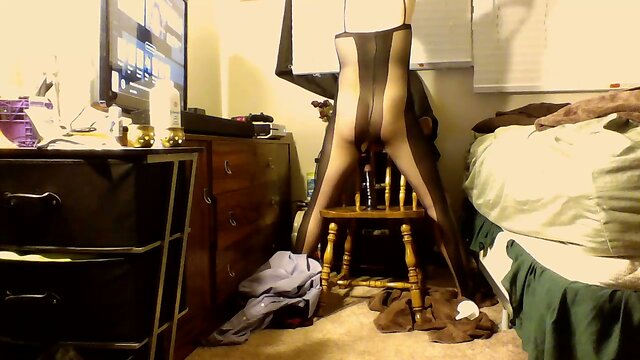 riding some dick in schoolgirl outfit