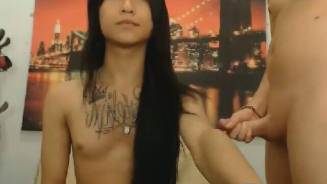 Horny Couple Take Turns in Cock Sucking