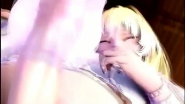 3D Teen Futanari Cums Inside Young Girl!