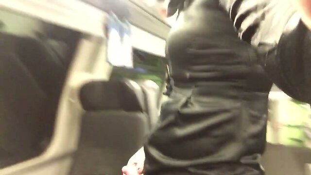 sweet ejaculation in the train