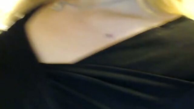 Blonde Beauty Jerks Off in Pink Bra - A Sensual Delight