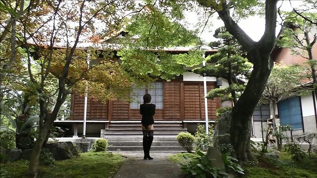 black garter stockings part1