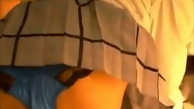 Hot teen japanese ladyboy cums on panties