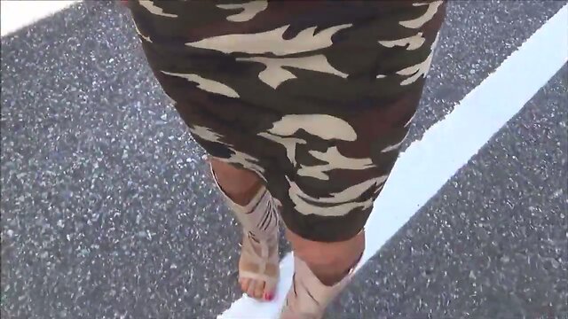 Sexyslut driving in chastity device Tube Cup