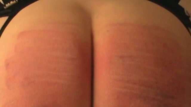 Mistress Lucinda makes impact on sissy: Part 2