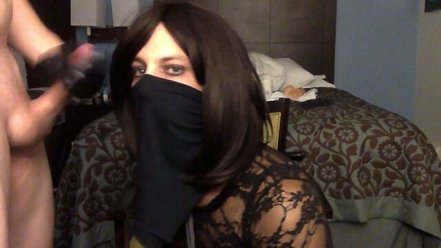 A Timid Man Transformed: Sissy`s Seductive Shemale Exploration