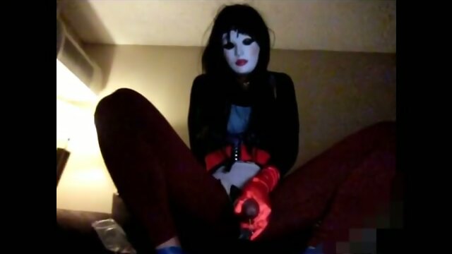 Crossdresser Zaya cumshot comp