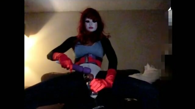 Crossdresser Zaya cumshot comp