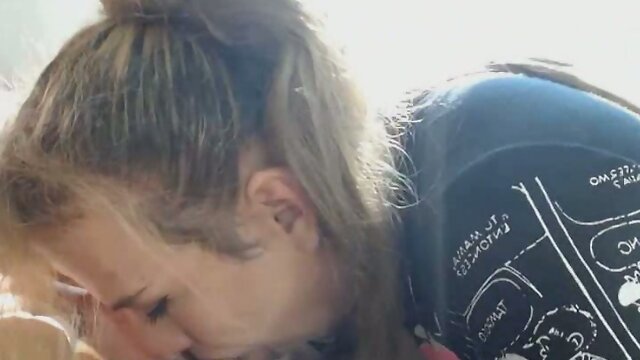 Belinda Sucks a Hard Cock Nicely