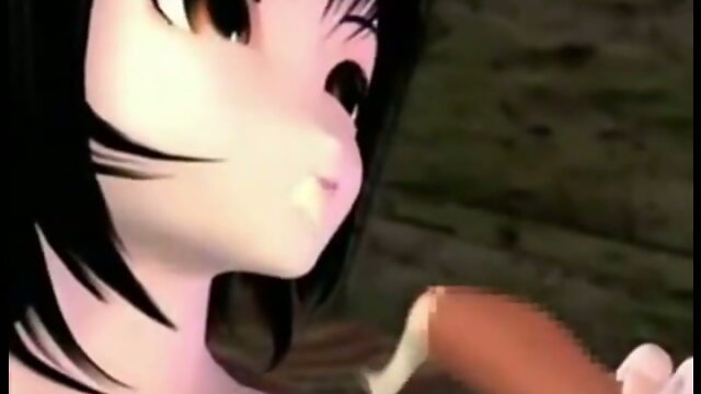 3D Futanari Teens Threesome!