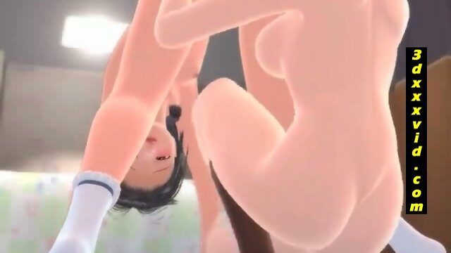 3D Shemale vs Female 04