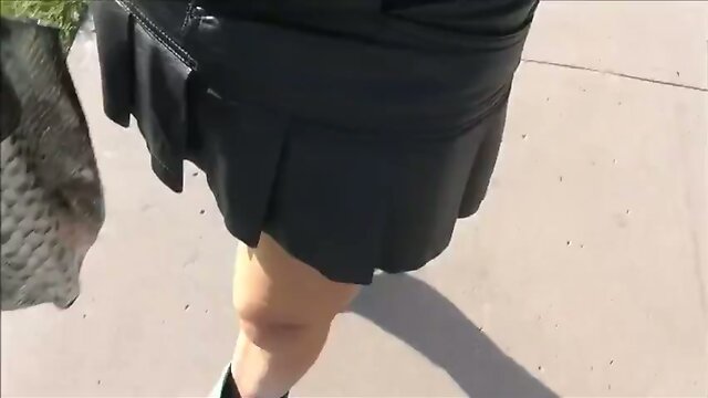 mature shemale buttplug outdoor